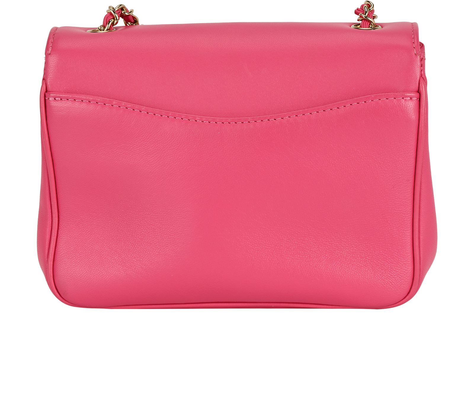 CC Mania Flap, &pound;1,900, Handbags, Pink, Leather, Back view